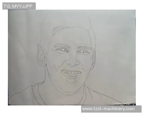 梅西素描画像展现足球传奇魅力与艺术之美