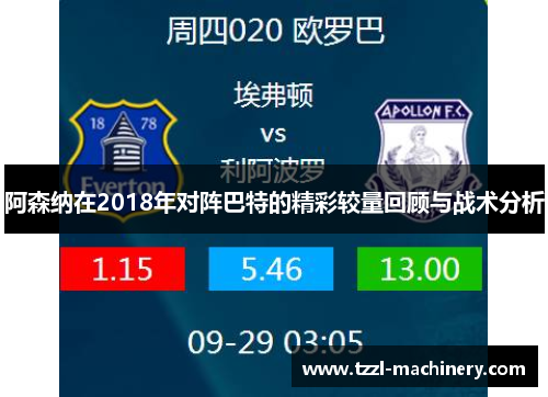阿森纳在2018年对阵巴特的精彩较量回顾与战术分析